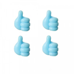 4 tk Isekleepuv kaabli korraldaja p&ouml;idla konks seinakonks silikoonist hambaharja hoidik v&otilde;tmehoidja k&auml;ter&auml;tikukonksud traadi hoidmine seinakaunistus