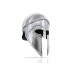 T&auml;issuuruses Kreeka korintose kiiver, keskaegne s&otilde;dalase soomus, lahinguvarustus, kroom, 18G teras, 34,29 cm