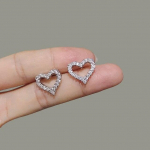 ANENJERY &otilde;&otilde;nsad s&uuml;damega k&otilde;rvar&otilde;ngad naistele t&uuml;drukutele klassikaline, populaarne l&auml;ikiv tsirkoonist peoehte kingitus