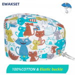 cartoon kirurgiline m&uuml;ts 100% puuvill T&ouml;&ouml; kirurgilised m&uuml;tsid &otilde;de arsti tarvikud Medical Hospital Hambapuhastusm&uuml;ts naistele meestele One Size