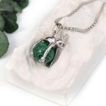 Naiste kaelakee looduslikust kivist ahhaatid/roosa kvarts Sika-hirve ripats metallist ketid v&otilde;lusid naistele armastavad romantilist kingitust Rose Quartz