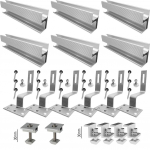 K&otilde;rgus 16,1 cm p&auml;ikesemooduli kronsteini pikkus 8 cm katuseraam h&otilde;bedane mugav Set 1（for 30mm）