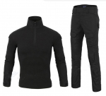 Kevadine ja s&uuml;gisene &otilde;ues s&otilde;jav&auml;e konna treeningvorm Fire Phoenix ACU taktikaline pikkade varrukatega konnakost&uuml;&uuml;m meeste kamuflaaživorm XXL must