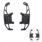 1 paariline auto rooliratta k&auml;iguvahetaja pikendatud pikendus k&auml;iguvahetaja alumiinium VW GOLF GTI R GTD GTE MK7 7 POLO GTI Scirocco 2014-2019 jaoks must