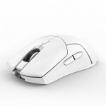 Taaslaetav juhtmevaba Bluetooth-hiir Kolme režiimiga 2,4 GHz v&auml;rviline Rgb taustvalgustusega 4000 dpi m&auml;nguhiired vaikne s&uuml;learvuti hiir White Mouse