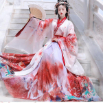 Hanfu naiste uus elegantne &uuml;likond Wei ja Jini d&uuml;nastiate stiilis Hiinas L