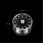 K&ouml;&ouml;k mehaaniline digitaalne taimer Magnetiline toiduvalmistamise uuring Fitness Taimeraja &auml;ratuskell LXY must