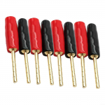 Punase ja musta banaanipistik 2 mm 4N hapnikuga puhas vask