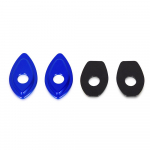 Motorcycle Turn Signal Indicator Adapter Spacers Moount Plates Kit For honda XADV750 X-ADV750 XADV X-ADV 750 2017 punane