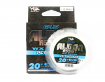 YGK Algon Assist WX Braid PET, t&uuml;&uuml;p 6 m, suurus 20, 180 naela valge (9248) valge