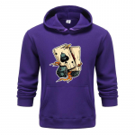 S&uuml;gis- ja talvine uus isikup&auml;rastatud tr&uuml;kitud r&otilde;ivad meeste ja naiste kapuutsis&otilde;pradele Pullover Jogging spordikapuuts S valge