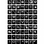 T&auml;toveeringu &scaron;abloonid ajutiseks t&auml;toveeringu &scaron;abloonid kaunistuseks joonistamiseks maalimiseks valikvastustega lille nool t&auml;ht t&auml;toveeringu tarvikud