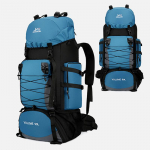 90L reisi matkaseljakott Matkaarmee ronimine seljakott Trekking ronimine Mochila Blasso spordikott sinine/roheline
