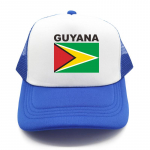 Guyana Trucker Suvine Unisex Lahedad Country Flag M&uuml;tsid Pesapallim&uuml;tsid Unisex v&auml;listingimustes v&otilde;rkk&uuml;barad