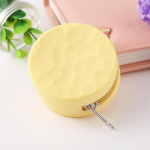 Tugev &uuml;mmargune silikoonist m&uuml;ndikotid Pehmed v&auml;ikesed disainerid lukuga m&uuml;ndi rahakott Mini m&uuml;ndikott kott K&otilde;rvar&otilde;ngas k&otilde;rvaklappide hoiukotid oranž