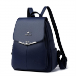 Luksuslik disainermood naistele koolikotid Pu-nahast naiste suure mahutavusega reisis&uuml;learvuti sinine