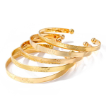 Euroopa luksuslik nikerdatud k&auml;ev&otilde;ru laia avanemise ja paksu suvise ranna Bohemian stiilis k&auml;ev&otilde;ruga 5-osaline komplekt kuld