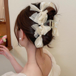 Moe imitatsioon p&auml;rlitest vibu k&uuml;&uuml;nisklamber Prantsuse retro juuksek&uuml;&uuml;nis Campus naiste juukseklamber hai klamber must