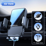 Juhtmeta autolaadija kinnitus Kiirlaadimine autotelefoni hoidja laadija auto jaoks iPhone 14 13 jaoks Huawei Samsung Xiaomi Lg Air Vent Holder