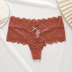 Naiste keskmine v&ouml;&ouml;koht pitsp&uuml;ksid Boxer T-selja stringid Naiste G-String alusp&uuml;ksid S sinine