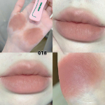 1tk Velvet Matte Huulemuda Nude Pink Huulepulk Niisutav Huuleglasuur Veekindel kauap&uuml;siv Huulemeik Kosmeetika