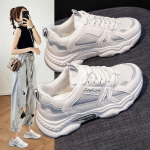 Trend Naistejalatsid Daddy Kingad Naiste Hingav v&otilde;rkpind Paks Tald Suurendus Pedik&uuml;&uuml;r Kevad ja s&uuml;gis Uued Spordijalatsid vabaaja naistejalatsid 35 valge