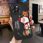 &Otilde;huke multikas j&otilde;uluvana j&otilde;ulud lumememm p&otilde;dranahast tagakorpus PU-nahast telefoni&uuml;mbris Vivo Y75S 5G