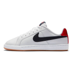 Nike Court Royale GS Valge Obsidiaan Kummist Laste Tossud &Uuml;likoolipunane 833535-107 35.5