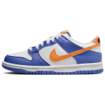 Nike Dunk Low GS Knicks Laste tossud Sinine Sinine-R&otilde;&otilde;m Ere-Mandariin FN7783-400 36