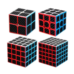 4tk Speed ​​Cube komplekt Moyu MofangJiaoshi 2x2 3x3 4x4 5x5 Meilong Magic Cube p&uuml;ramiid viltu Megaminx SQ1 Pakkimine Harivad m&auml;nguasjad