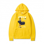 Talvine Unisex Kapuutsiga Pusa Jaapani Mood Harajuku Aelfric Eden Kraana Prindiga Kapuutsiga Pusad Hip Hop Kapuutsiga Sweatshirtid Unisex &Uuml;lem&otilde;&otilde;dulised Streetwear Unisex 2XL