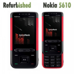 Renoveeritud originaal Nokia 5610 XpressMusic 3G lukustamata mobiiltelefon 1 battery 1 charger punane
