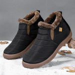 Talvised naiste saapad, soojad karusnahast lumesaapad, veekindlad pealsed naiste vabaaja kerged poolsaapad 45 must