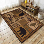 Talvine retro elutoa vaip Maa Magamistoa voodi vaip P&otilde;randamatt Kodu elutoa vaip 120*160cm