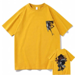 Anime Bleach Zaraki Kenpachi Print T-s&auml;rgid Unisex Mood T&auml;navar&otilde;ivad Unisex Manga vabaaja Ts&auml;rk Unisex Pure Cotton L&uuml;hikeste varrukatega L