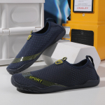 Naiste ja meeste veejalatsid Quick Dry Barefoot Water Aqua Sport Beach Bassein Ujumine Surf Sukeldumine J&otilde;usaali Treeningjalatsid Unisex libisemiskindlad k&otilde;ndimisjooga veejalatsid 35 tumesinine v&auml;rv