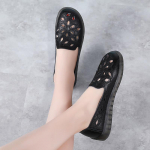 Suvised naiste mokassiinid, nahkjalatsid, s&otilde;idumugavus, korterid, vabaaja &otilde;de Penny loafers, k&otilde;ndimine, minimalistlikud jalatsid t&uuml;drukutele EU:35 must