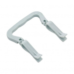 Pr&uuml;gikastiklamber K&otilde;rge vastupidavusega sile serv, libisemisvastane k&auml;epidemega Lihtne paigaldamine Parandage pr&uuml;gikott Pr&uuml;gikorvi klamber Fikseeritud pr&uuml;gikoti klamber beež