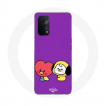 &Uuml;mbris Oppo A74 5G BTS Bangtan Sonyeondan BT21 Tata V jaoks Chimmy Jimin
