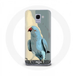 &Uuml;mbris Samsung Galaxy A8 2018 Parakeets Parrots Blue jaoks