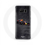 &Uuml;mbris Samsung Galaxy S8 pluss Vormel 1 Max Verstappen F1 must punane ja kollane