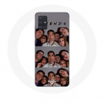 &Uuml;mbris Samsung Galaxy A71 Friends Selfie Series jaoks