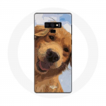 &Uuml;mbris Samsung Galaxy Note 9 kuldse retriiveri koerat&otilde;ugu jaoks