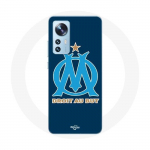 Coque pour Xiaomi Mi 12 / 12X Olympique de marseille OM logo bleu