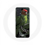 Coque pour Samsung Galaxy A13 4G / A13 4G Lite Pionus Perroquet Rouge Vert