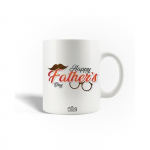 Mug en C&eacute;ramique Happy Fathers Day Joyeuse f&ecirc;te des P&egrave;res