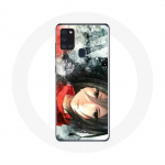 Coque pour Samsung Galaxy A21S Mikasa Ackerman Attaque des Titans Anime