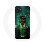 Coque pour Samsung Galaxy A03 Loki Thor Ragnarok avec Casque Affiche Personnage S&eacute;rie Saison 1