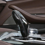 Auto s&uuml;sinikkiust k&auml;igukangi k&auml;epideme &uuml;mbris nupukate dekoratiivne kleebisliist BMW G30 G32 G11 X3 G01 X4 G02 jaoks Auto tarvikud must