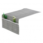 Kokkupandav mikrolaineahju tolmukate k&uuml;ljetaskuga Puuvillane linane mugav puutetundlik mikrolaineahju pealmine kate kodutarbed 2